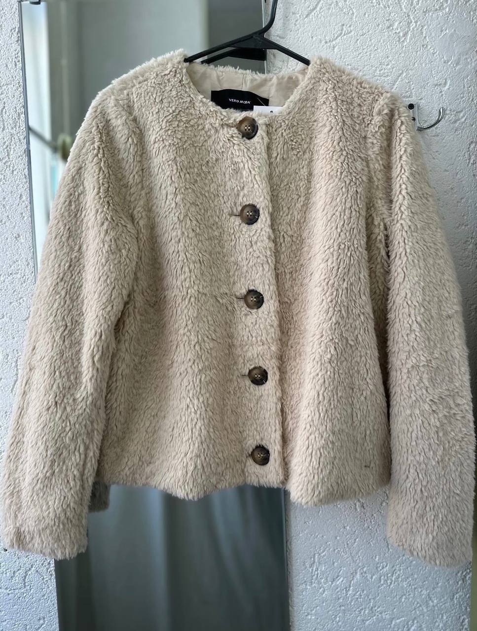 Плюшевый кардиган vero moda